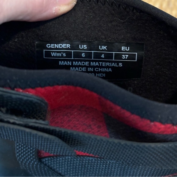 Muck Women's Liberty Ankle Rubber
Boot Red And Black Plaid size 6 / euro 37 new! - Picture 6 of 7